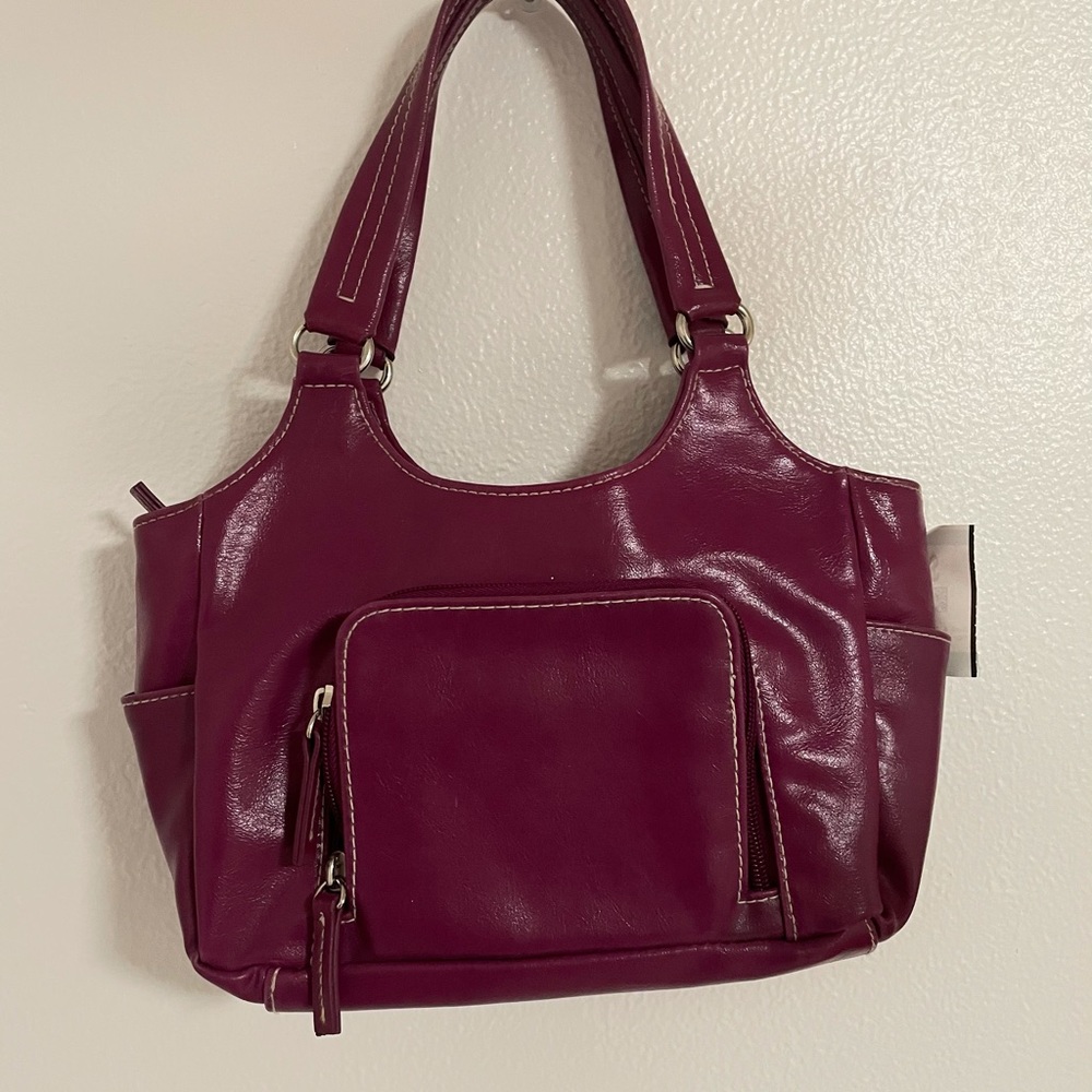 Purple Shoulder Bag